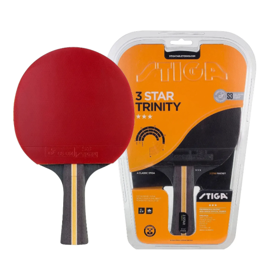 Купити Ракетка для настільного тенісу  Stiga Trinity 3 Star FL (1213-3616-01) у Києві - фото №1